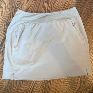 Athleta Tan Athletic Skirt